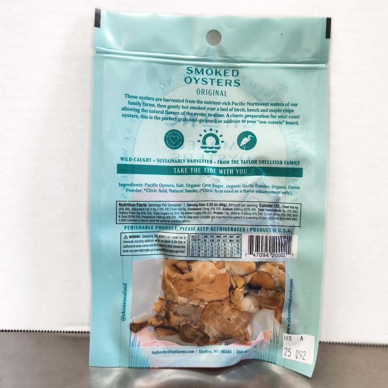 smoked oysters original label